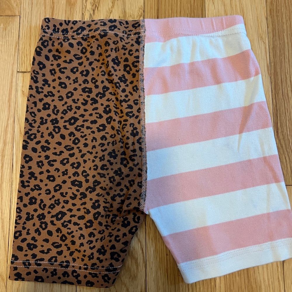 Hanna Andersson Pink and Brown Leopard Print Pajama Set - Size 8 - Picture 5 of 9